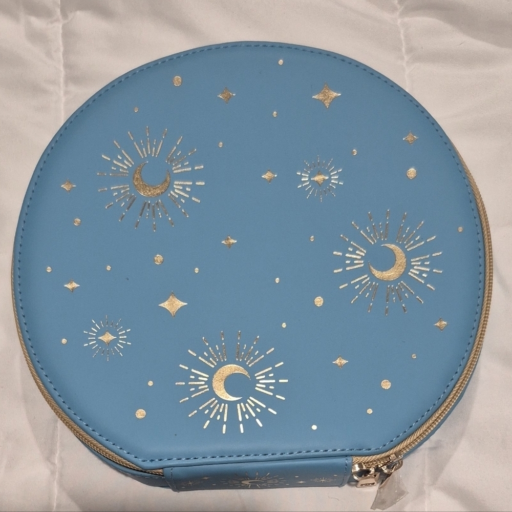 Blue and Gold Women's Bag